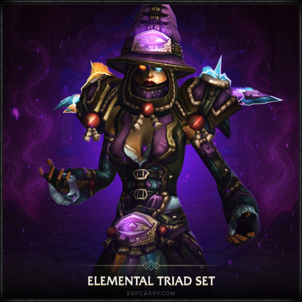 MoP Classic Elemental Triad Set Boost Fast Carry & Farm
